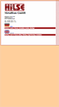 Mobile Screenshot of metallbau-hilse.de